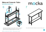 Предварительный просмотр 5 страницы Mocka Edmond Assembly Instructions