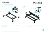 Preview for 2 page of Mocka Elias Cot Assembly Instructions