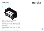 Preview for 5 page of Mocka Elias Cot Assembly Instructions