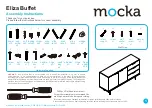 Mocka Eliza Buffet Assembly Instructions Manual предпросмотр