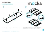 Preview for 2 page of Mocka Eliza Buffet Assembly Instructions Manual