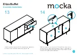 Preview for 8 page of Mocka Eliza Buffet Assembly Instructions Manual