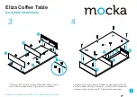 Preview for 3 page of Mocka Eliza Coffee Table Manual