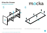 Preview for 4 page of Mocka Eliza Six Drawer Assembly Instructions Manual