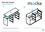 Preview for 5 page of Mocka Eliza Six Drawer Assembly Instructions Manual