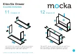 Preview for 7 page of Mocka Eliza Six Drawer Assembly Instructions Manual