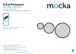 Mocka Elliot Pinboards Assembly Instructions предпросмотр