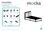 Mocka Emmett Bed Assembly Instructions предпросмотр