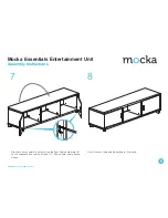 Предварительный просмотр 5 страницы Mocka Essentials Entertainment Unit Assembly Instructions Manual