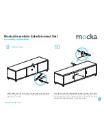 Предварительный просмотр 6 страницы Mocka Essentials Entertainment Unit Assembly Instructions Manual