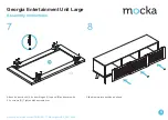 Предварительный просмотр 5 страницы Mocka Georgia Entertainment Unit Assembly Instructions Manual