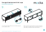 Предварительный просмотр 6 страницы Mocka Georgia Entertainment Unit Assembly Instructions Manual