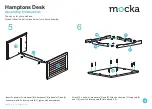 Preview for 4 page of Mocka Hamptons Desk Assembly Instructions Manual