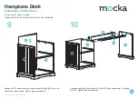 Preview for 6 page of Mocka Hamptons Desk Assembly Instructions Manual