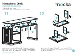 Preview for 7 page of Mocka Hamptons Desk Assembly Instructions Manual