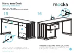 Preview for 9 page of Mocka Hamptons Desk Assembly Instructions Manual