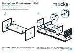 Предварительный просмотр 3 страницы Mocka Hamptons Entertainment Unit Assembly Instructions Manual