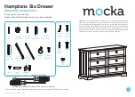 Предварительный просмотр 1 страницы Mocka Hamptons Six Assembly Instructions Manual