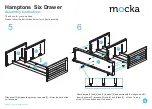 Предварительный просмотр 4 страницы Mocka Hamptons Six Assembly Instructions Manual