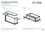 Предварительный просмотр 7 страницы Mocka Hamptons Six Assembly Instructions Manual