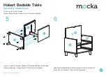 Preview for 4 page of Mocka Hobart Bedside Table Assembly Instructions Manual