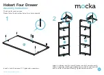 Предварительный просмотр 2 страницы Mocka Hobart Four Drawer Assembly Instructions Manual