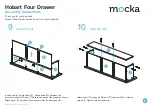 Предварительный просмотр 6 страницы Mocka Hobart Four Drawer Assembly Instructions Manual