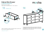 Предварительный просмотр 8 страницы Mocka Hobart Six Drawer Assembly Instructions Manual