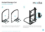 Preview for 4 page of Mocka Hobart Storage Cot Assembly Instructions Manual