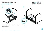 Preview for 5 page of Mocka Hobart Storage Cot Assembly Instructions Manual