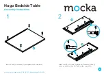 Предварительный просмотр 2 страницы Mocka Hugo Bedside Table Assembly Instructions Manual