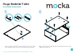 Предварительный просмотр 4 страницы Mocka Hugo Bedside Table Assembly Instructions Manual