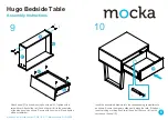 Предварительный просмотр 6 страницы Mocka Hugo Bedside Table Assembly Instructions Manual