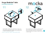 Предварительный просмотр 7 страницы Mocka Hugo Bedside Table Assembly Instructions Manual