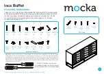 Предварительный просмотр 1 страницы Mocka Inca Buffet Assembly Instructions Manual