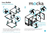 Предварительный просмотр 5 страницы Mocka Inca Buffet Assembly Instructions Manual