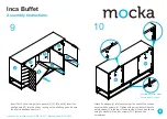 Предварительный просмотр 6 страницы Mocka Inca Buffet Assembly Instructions Manual