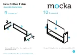 Предварительный просмотр 6 страницы Mocka Inca Coffee Table Assembly Instructions Manual