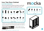 Предварительный просмотр 1 страницы Mocka Inca Console Table Assembly Instructions Manual