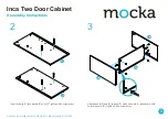 Предварительный просмотр 3 страницы Mocka Inca Console Table Assembly Instructions Manual