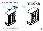 Предварительный просмотр 9 страницы Mocka Inca Console Table Assembly Instructions Manual