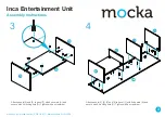 Preview for 3 page of Mocka Inca Entertainment Unit Assembly Instructions Manual