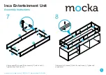 Preview for 5 page of Mocka Inca Entertainment Unit Assembly Instructions Manual