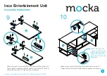 Preview for 6 page of Mocka Inca Entertainment Unit Assembly Instructions Manual