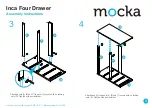 Предварительный просмотр 3 страницы Mocka Inca Four Drawer Assembly Instructions Manual