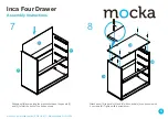 Предварительный просмотр 5 страницы Mocka Inca Four Drawer Assembly Instructions Manual