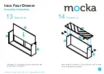 Предварительный просмотр 8 страницы Mocka Inca Four Drawer Assembly Instructions Manual