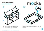 Preview for 6 page of Mocka Inca Six Drawer Assembly Instructions Manual