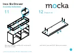 Preview for 7 page of Mocka Inca Six Drawer Assembly Instructions Manual