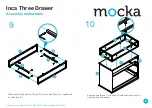 Предварительный просмотр 6 страницы Mocka Inca Three Drawer Assembly Instructions Manual